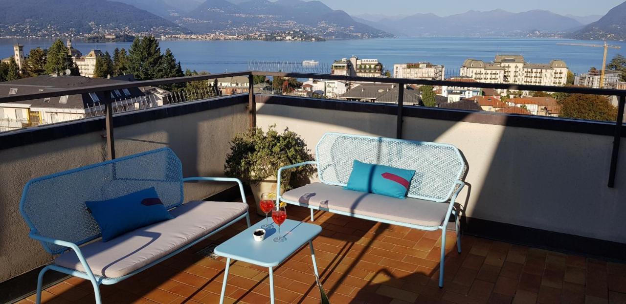 Terrace Lake View Stresa Extérieur photo