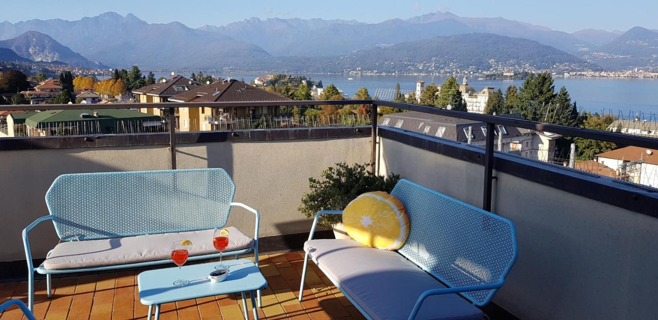 Terrace Lake View Stresa Extérieur photo